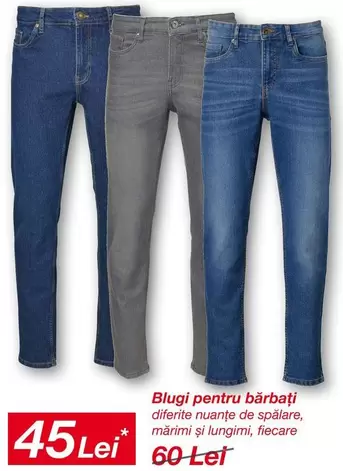 Blugi pentru bărbați