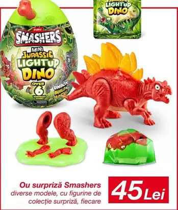Smashers Mini Jurassic Lightup Dino