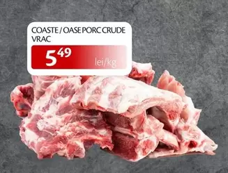 COASTE/OASE PORC CRUDE VRAC
