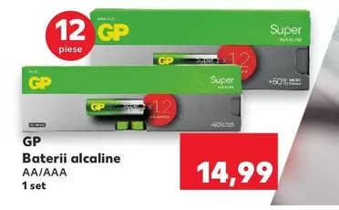 Baterii alcaline AA/AAA