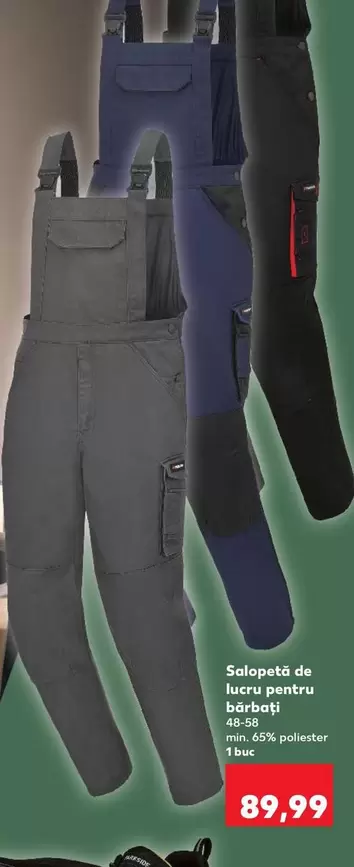 Salopetă de lucru pentru bărbați