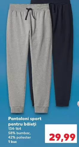 Pantaloni sport pentru băieți