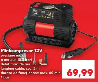Minicompresor 12V