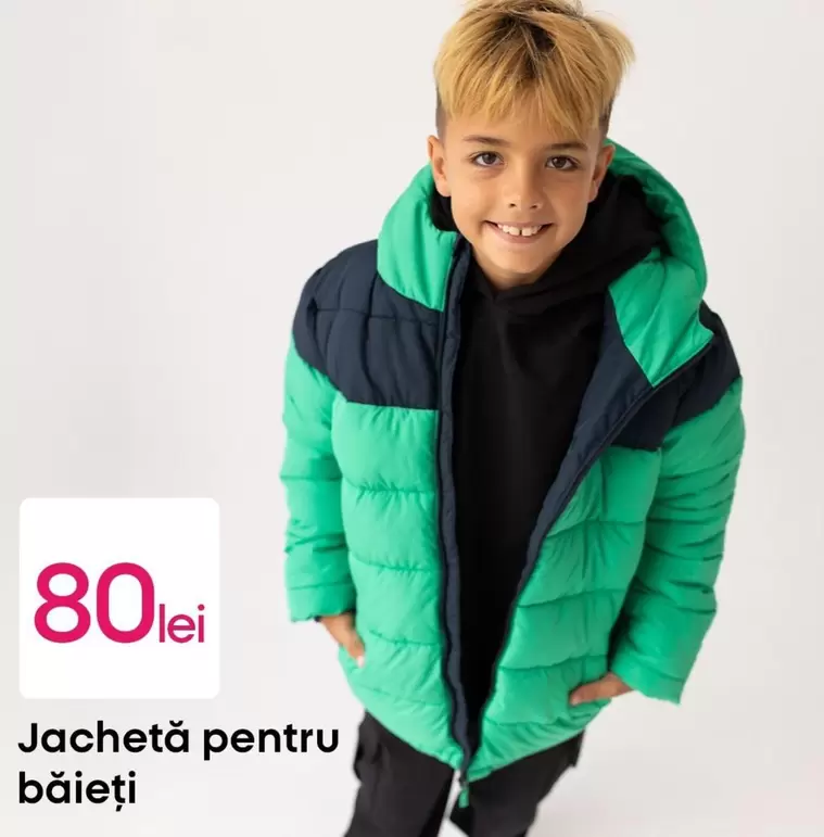 Jachetă pentru băieți