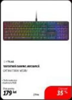 TASTATURĂ GAMING MECANICĂ CK720 DARK MISTY