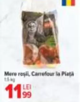 Mere roșii, Carrefour la Piață