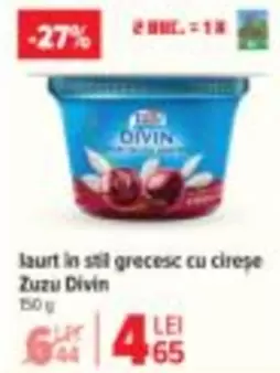 Zuzu - Jaurt in stil grecesc cu cireșe