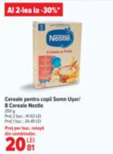 Cereale pentru copii Somn Uşor 8 Cereale