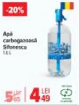 Apă carbogazoasă Sifonestu
