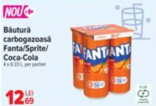 Coca Cola - Fanta/Sprite/ Coca-Cola