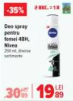 Deo spray pentru femel 48H