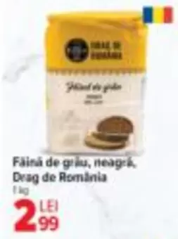 Făină de grâu, neagră