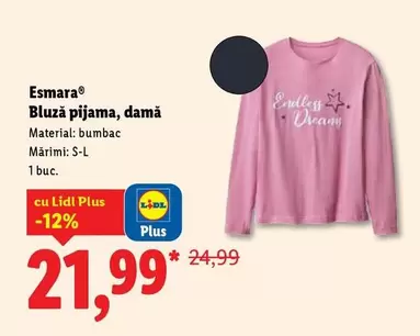 Bluză pijama, damă