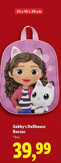 Gabby's Dollhouse Rucsac
