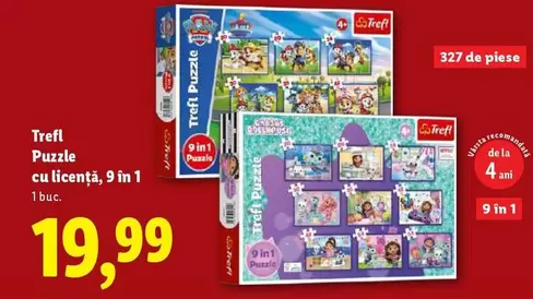 Puzzle cu licență, 9 in 1