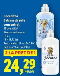 Coccolino - Balsam de rufe concentrat