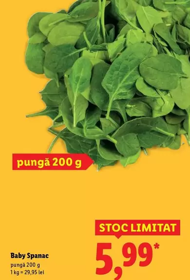 Baby Spanac