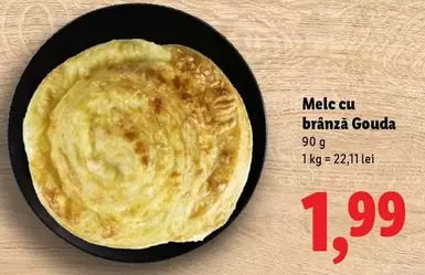 Melc cu brânză Gouda
