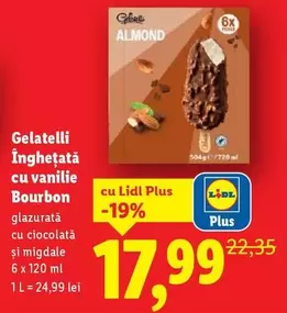Înghețată cu vanilie Bourbon