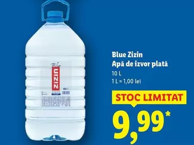 Apă de izvor plată