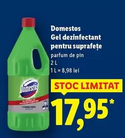Gel dezinfectant pentru suprafețe