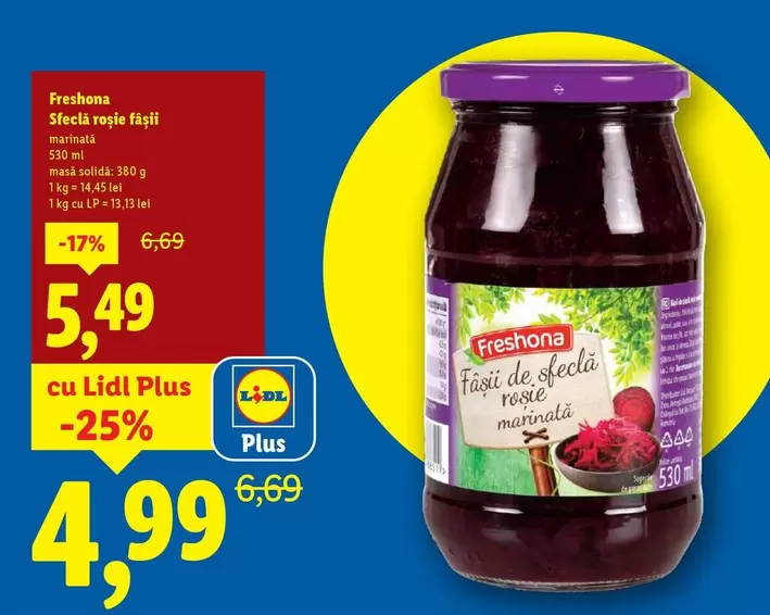 Sfeclă roşie fasii