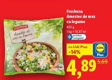 Amestec de orez cu legume