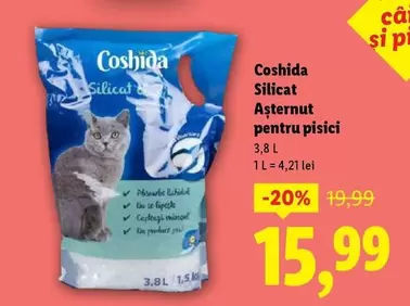 Silicat Aşternut pentru pisici