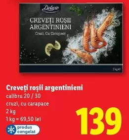 Creveți roșii argentinieni