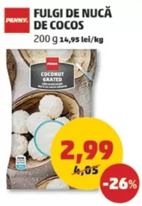 FULGI DE NUCĂ DE COCOS