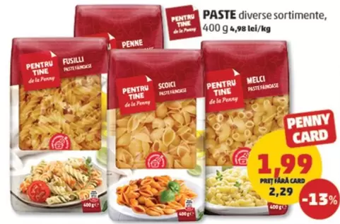 PASTE diverse sortimente