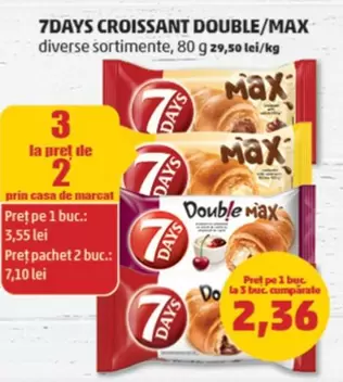 7days - CROISSANT DOUBLE/MAX