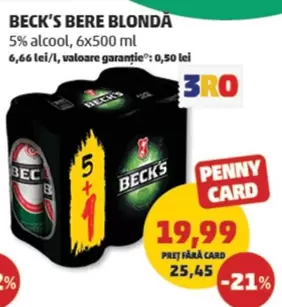 Beck's - BERE BLONDA