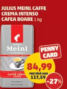 CAFFE CREMA INTENSO CAFEA BOABE