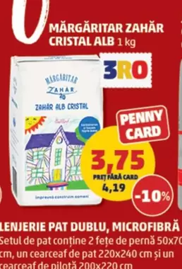 Alb - ZAHĂR CRISTAL ALB