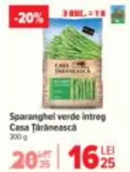 Sparanghel verde întreg