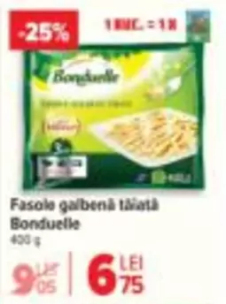 Fasole galbenă tăiată