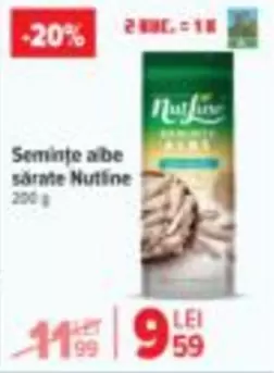 Nutline - Semințe albe sărate