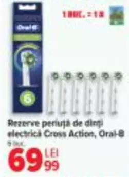 Electrica - Rezerve periuță de dinți electrică Cross Action