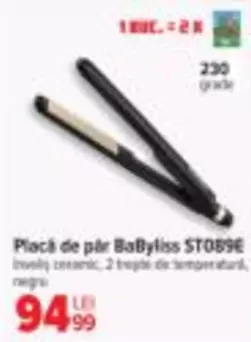 Babyliss - Placă de păr ST089E