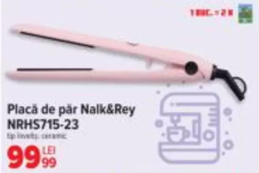 Placă de păr NRHS715-23