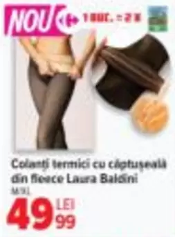 Colanți termici cu căptușeală din fleece