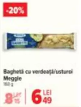 Baghetă cu verdeață/usturoi