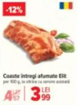 Coaste intregi afumate