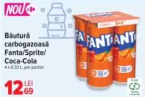 Coca Cola - Fanta/Sprite/Coca-Cola