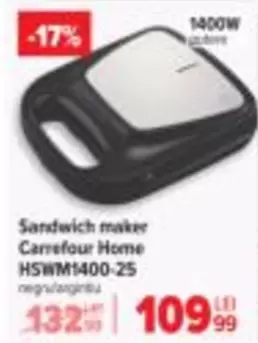 Sandwich maker HSWWM1400-25