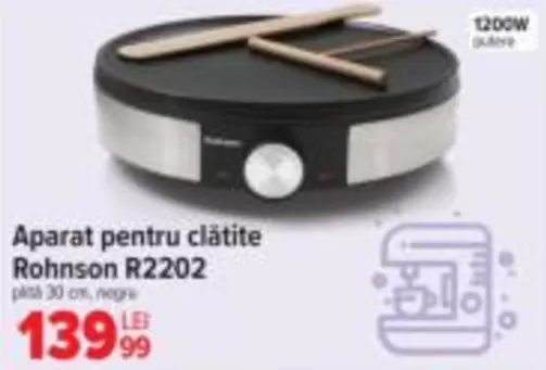 Aparat pentru clătite R2202