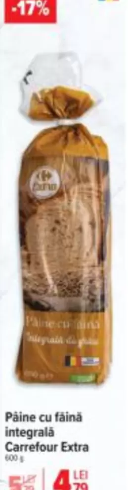 Pâine cu făină integrală