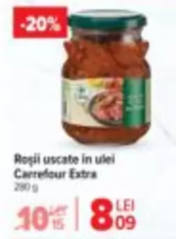 Roșii uscate în ulei