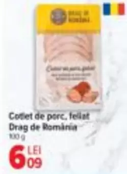 Cotlet de porc, feliat